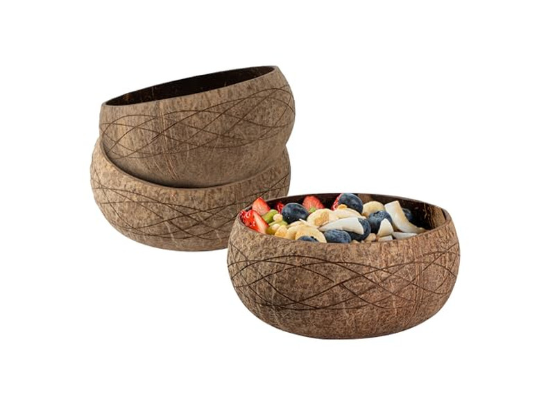 12 Zoll Holzschale Akazien-Schalen Plastik-Backwaren Rattan-Mangoholzprodukte