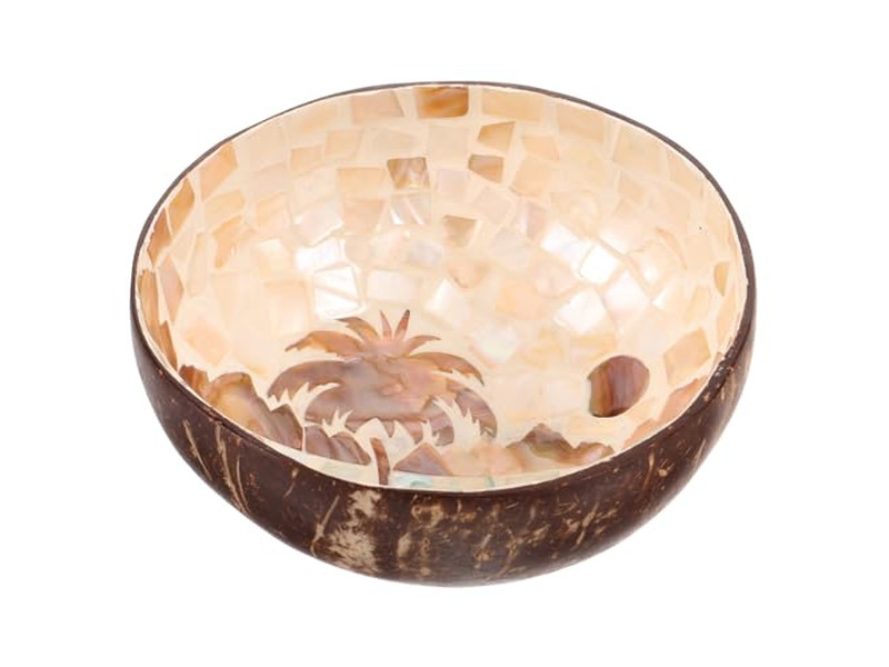 2-Loch-Kokosnussknopf Qualitäts-Exportkerze Duftgetreide für Orange