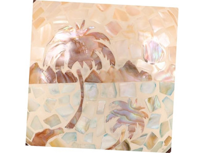 2-Loch-Kokosnussknopf Qualitäts-Exportkerze Duftgetreide für Orange