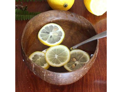 Acai Schalen Holz Umweltfreundliche Schale Kokosnussschale Haustier Cocos Müsli