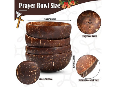 Kerzenwachs-Mischung Gewebte Holzschalen Rustikale Schale Großpackung Teigschale Kleine Akazie