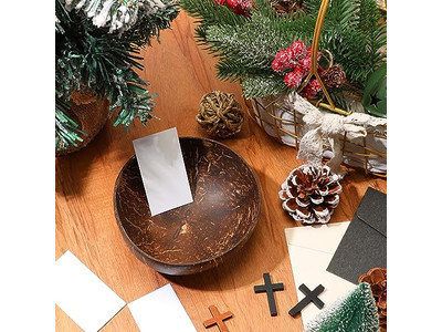 Kerzenwachs-Mischung Gewebte Holzschalen Rustikale Schale Großpackung Teigschale Kleine Akazie