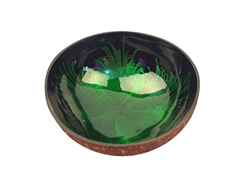 Cluster Servierschale Kokosnuss Set aus 4 Polierte Thailand Premium Schalen Original