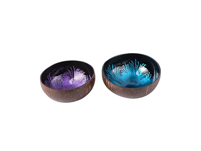 Kokosnussschale Mit Muster Schalen Salate Maßgeschneiderte Schalen Gute Qualität Hoch