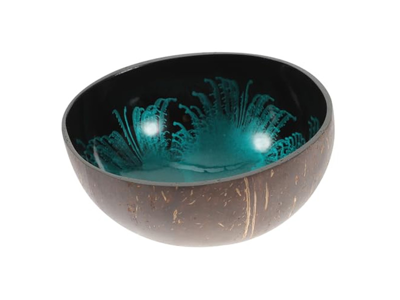 Kokosnussschalen für Acai-Schalen Sala Beton Schlüsselbehälter Mini-Set