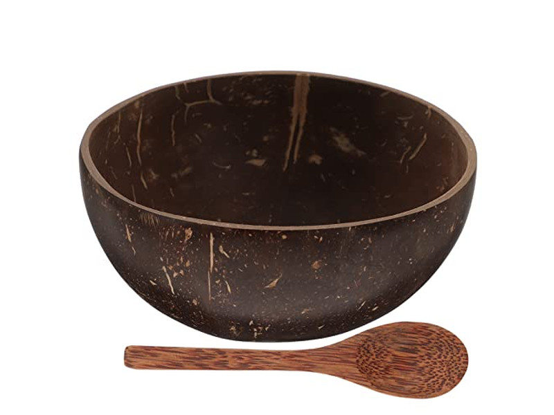 Kokoskrabben Holzdekor Handwerk Mit Schale Günstige Kerzenschale