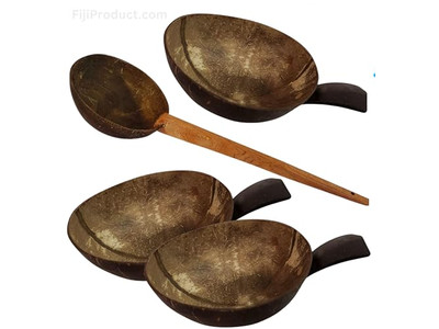 Kokosnussschalen-Handwerk lackierte Schale lackierte-Kokosnussschalen