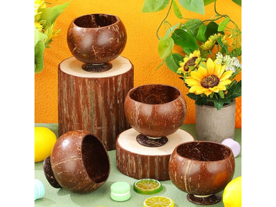 Geröstete Schale Akazie Schale Wärmen Lack Abfallend Hängend Dessert Set von Schalen