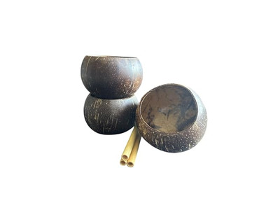 Salatschalen Catering Set aus 6 Schalen mit Deckel Holz Küche