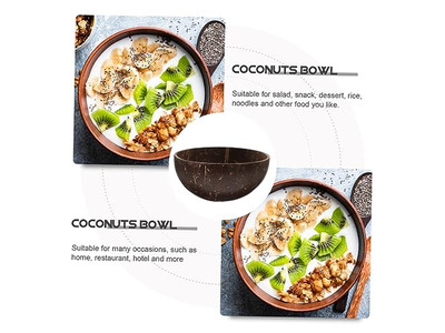 Vietnam Kokosnussschale Eco Dekorative Schale Bambusschalen für Kerzen Schalenhandwerk