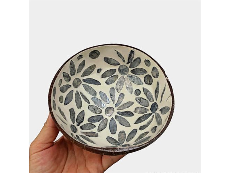 Kokosnussschalen Party Dekor Eco-Friendly Set 36 Wackelfrei Ganz Natürlich