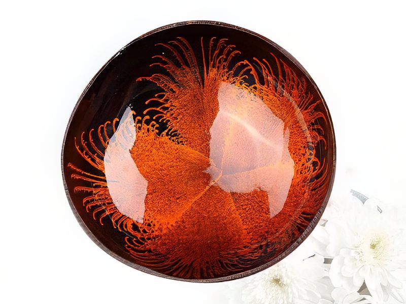 Passendes Kokosnuss-Essduo