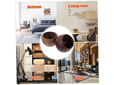 Vietnam-Kokosnussschale Weihnachtskerzenwachs Kreative Schale Kerze-Kokosnussschale